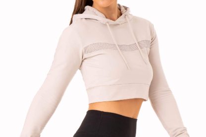 Factory Custom Ladies Hoodies Pull Over Sweat Shirts Women Crop Hoodies - Image 6