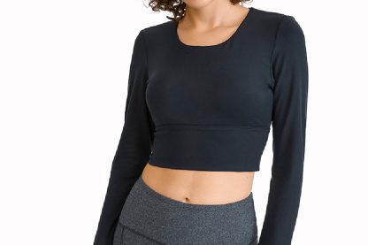 Women Long sleeve yoga t-shirt - Image 9
