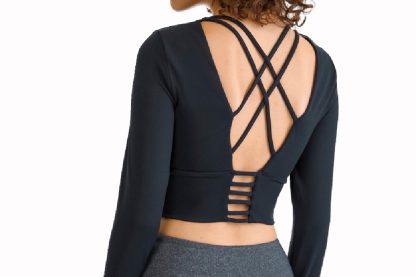 Women Long sleeve yoga t-shirt - Image 10