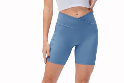 Custom women workout wear women¡¯s yoga shorts - Image 3
