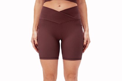 Custom women workout wear women¡¯s yoga shorts - Image 5