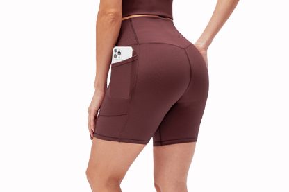 Custom women workout wear women¡¯s yoga shorts - Image 6