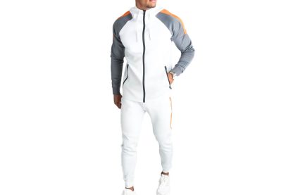 Custom Men Fleece Tracksuit Active Wear Set