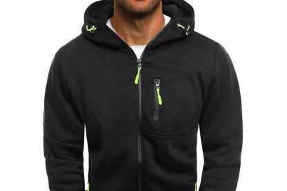 Men's Fleece Softshell Jacket - Image 3