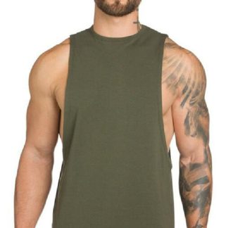 Custom men tank top