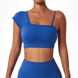 Custom Sexy Fitness Exercise Solid Color High Impact Yoga Sports Bra
