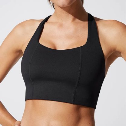 Custom Fashion Yoga Sportswear High Impact Gym Fitness Sports Bra - Image 4