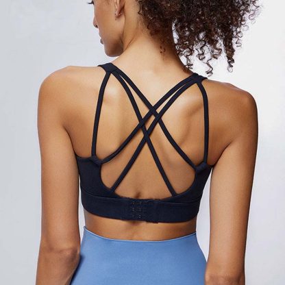 New Sports Underwear Beauty Back Running Shockproof Gym Yoga Bra - Image 5