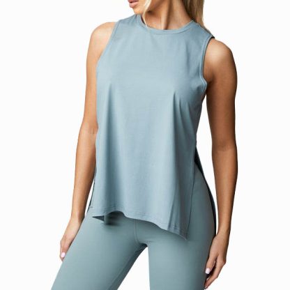 Women Buttery Soft Cotton Spandex Comfortable Fitness Women Tank Top