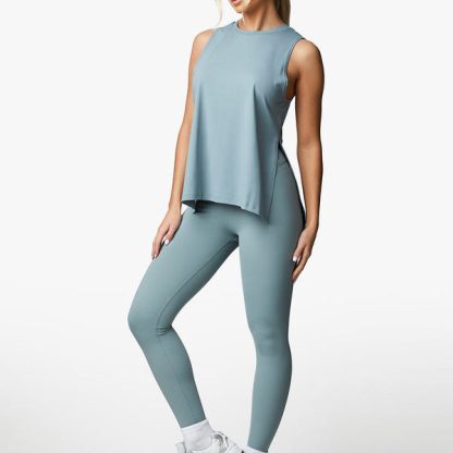 Women Buttery Soft Cotton Spandex Comfortable Fitness Women Tank Top - Image 2
