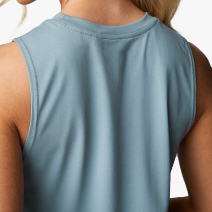 Women Buttery Soft Cotton Spandex Comfortable Fitness Women Tank Top - Image 4