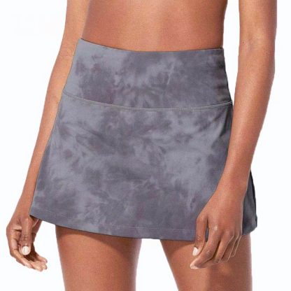 Active Ladies Pleated Skirts Running Golf Tie Dye Tennis Short Skorts with Pocket - Image 4