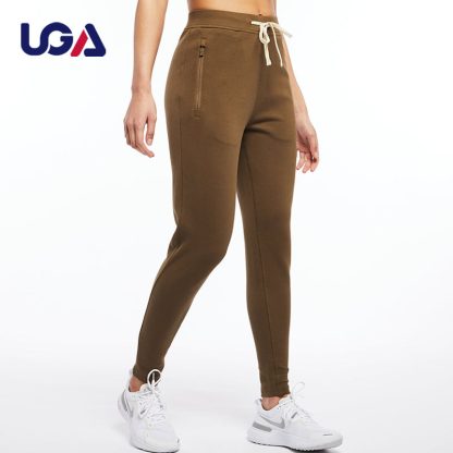 Factory Lady Running Outdoor Track Exercise Cotton Women Fitness Joggers Oversized Sweatpants - Image 3