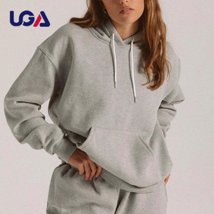 Custom Women Casual Womens Hoodies Sweatshirts Pullover Cropped Oversize Hoodie - Image 4