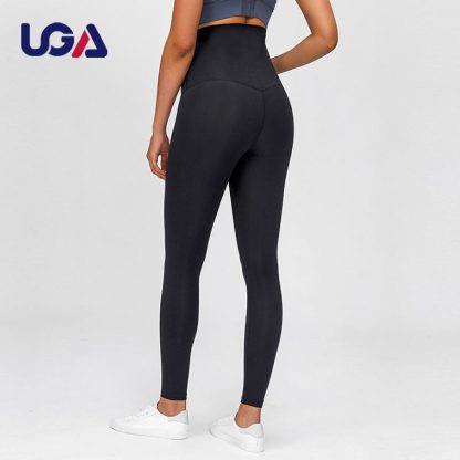 Pregnant Woman Buttery-soft High Rise Yoga Pants Sport Gym Four-ways Stretchy Fitness Workout Yoga Leggings - Image 6