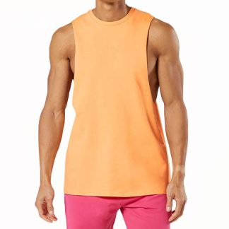 Custom Mens fitness Tank Tops Gym Breathable Gyms Running Tank Top