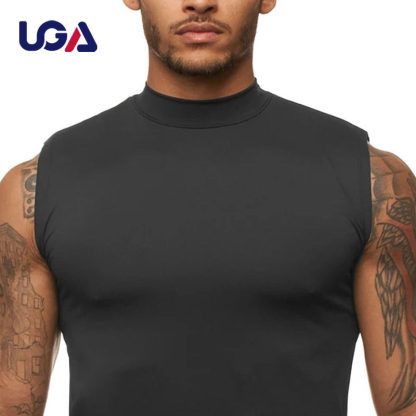Fitness Workout Training Workout Mens Muscle Shirts Quick Dry Adult Gym Tank Top - Image 2