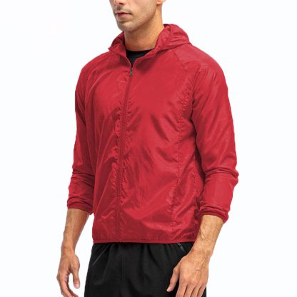 Manufacturers Windproof Men Fishing Waterproof Quick Dry Skin Windbreaker Jacket