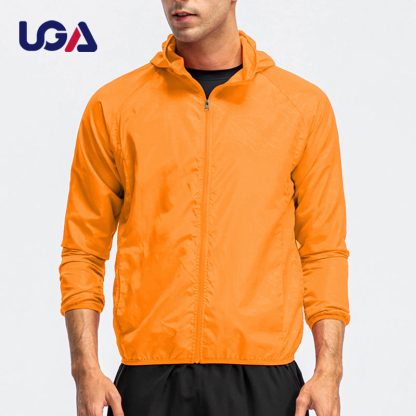 Manufacturers Windproof Men Fishing Waterproof Quick Dry Skin Windbreaker Jacket - Image 3
