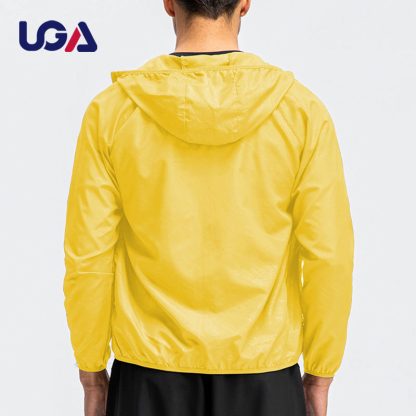 Manufacturers Windproof Men Fishing Waterproof Quick Dry Skin Windbreaker Jacket - Image 4