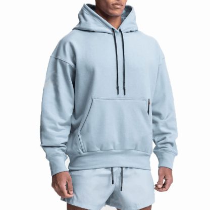 Wholesale High Quality Sweatshirts Blank Oversized Custom Design 100% Cotton Men Hoodie