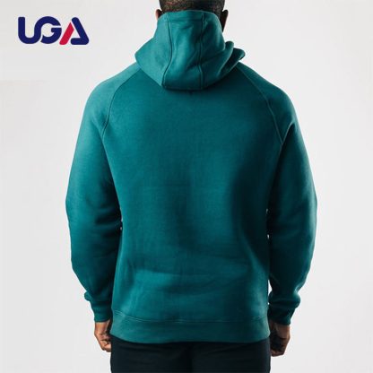 Activewear custom 100% Cotton Pullover Street Wear Fitness Men Hoodies - Image 2