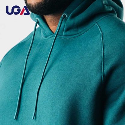 Activewear custom 100% Cotton Pullover Street Wear Fitness Men Hoodies - Image 3