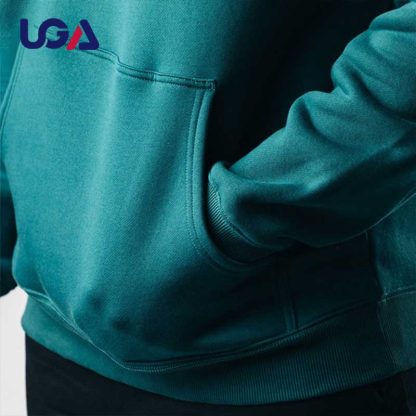 Activewear custom 100% Cotton Pullover Street Wear Fitness Men Hoodies - Image 4
