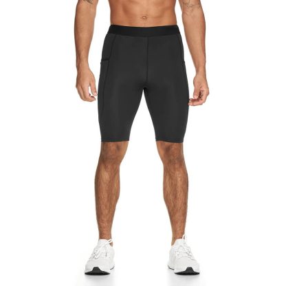 Wholesale Sport Workout Mens Compression Fitness Short Tight Leggings - Image 5