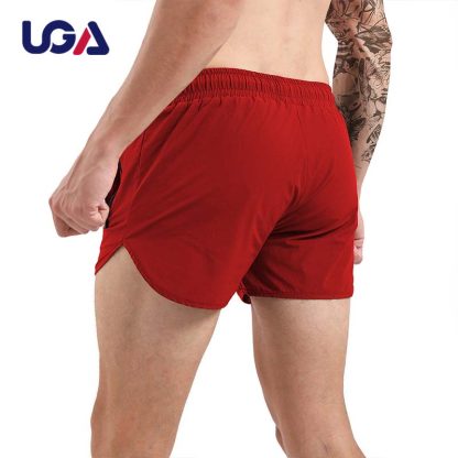 Mens Summer Fashion Quick Dry Elastic Waist Shorts Lightweight Breathable Athletic Workout Gym Shorts - Image 2