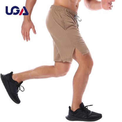 Running Shorts 2 In 1 Double Layers Quick Dry Gym Sport Fitness Jogging Workout Men Shorts - Image 3